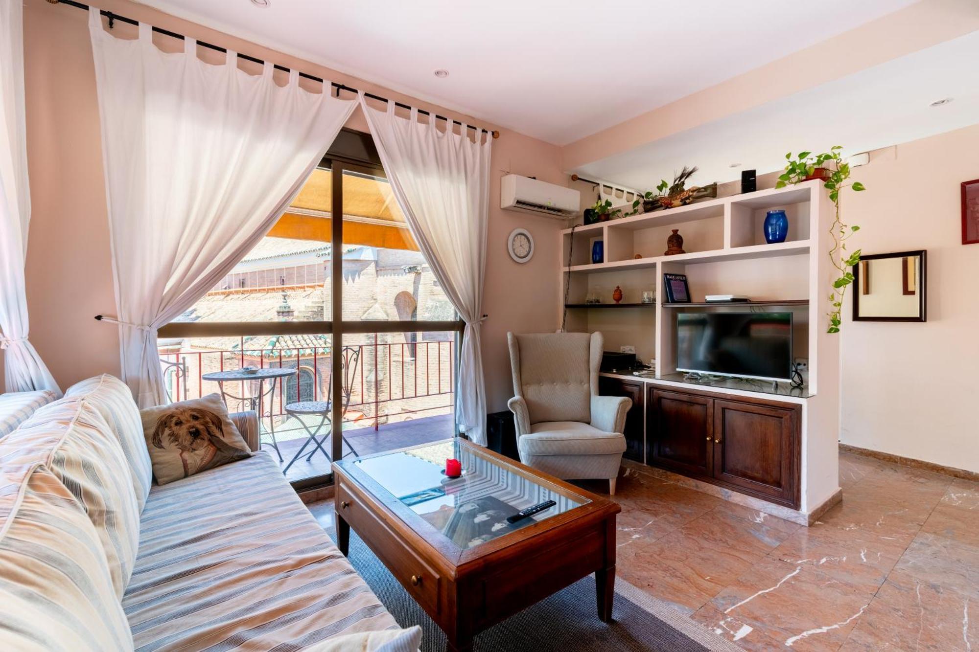 Penthouse!!! Center Of Seville!!! 2 Bedroom + 2 Bath!!! Apartment Sevilla